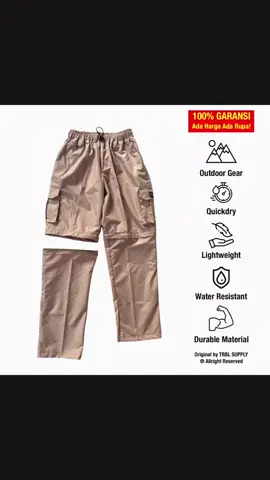 jangan lupa checkout di keranjang kuning👆🥰💦 #trblsupply #celanacargosambung2in1 #celanacargosambung #waterproof #trblsupply #💦 #celanagunung #celanacargo 