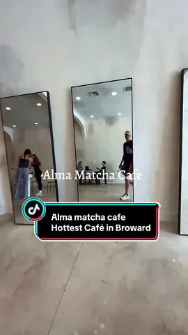 @almamatcha 🎥 Still not over the fact that Alma Matcha Cafe opened up literally down the street from me 😭💚 This place is a total vibe — everyone’s friendly, the matcha is ceremonial-grade (whisked fresh!), and the energy boost is ✨clean✨ with zero jitters. It’s giving SoHo x Design District but right here in Broward County 😍📍 📸 Pretty girls, pretty drinks, people snapping pics left and right. 🧘‍♀️ They do YOGA. 🎙️ There’s a PODCAST STUDIO. 🌿 And the staff? 11/10. I’m obsessed. I’m tickled. I’m never going back to regular coffee again. If you haven’t been — go. If you haven’t tried matcha — you MUST. #MatchaVibes #AlmaMatcha #DaniaBeachEats #BrowardHotspots #SoHoEnergy #DesignDistrictVibes #MatchaAddict #CafeGoals #FloridaFinds #WhiskedWithLove#CapCut 