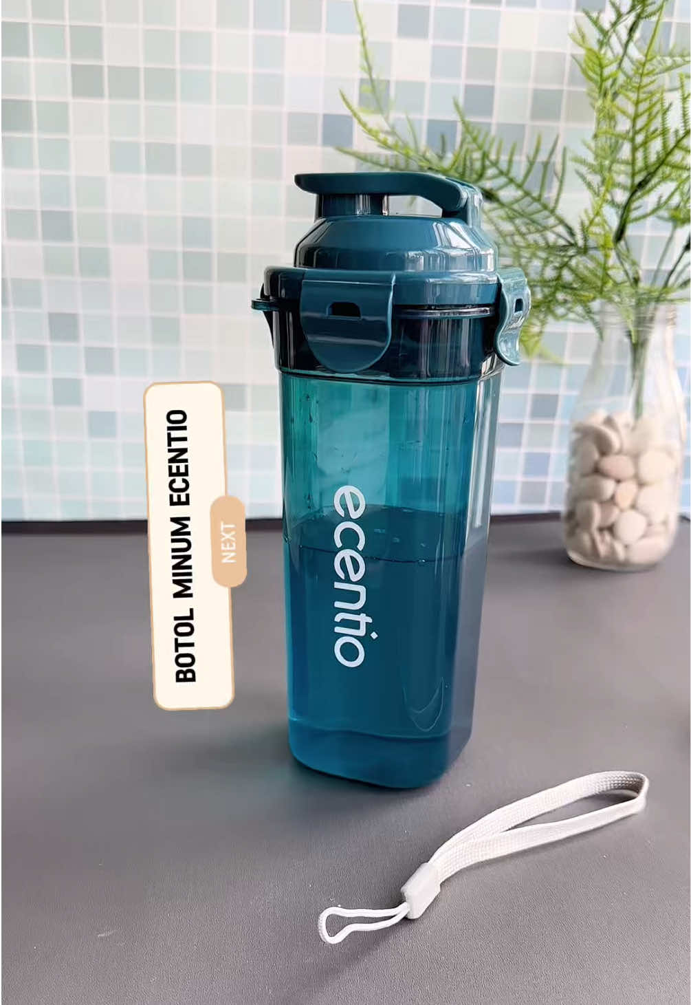 Botol Minum Ecentio  kapasitas 500ml, anti tumpah,BpA Free dan promo harga, #botolminum #tumbler #ecentio #botolminumecentio #botololahraga #Lifestyle 