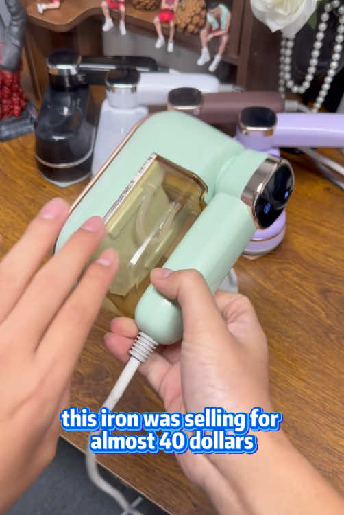 You will need this!!! 💨✨   #steamer #iron #tiktokshop #laundryday #portable #wrinklefree #smooth #2025 #playhotlss #Beautify #Purify #LaundryDav #iron #ironingclothes #ironingday #routines #satisfyingvideo #cleaningtiktok #tiktokfinds2025 