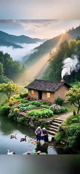 Grandma Helping Grandpa with Chores | Peaceful Village Life Moments #VillageLife #peacefulmoments 