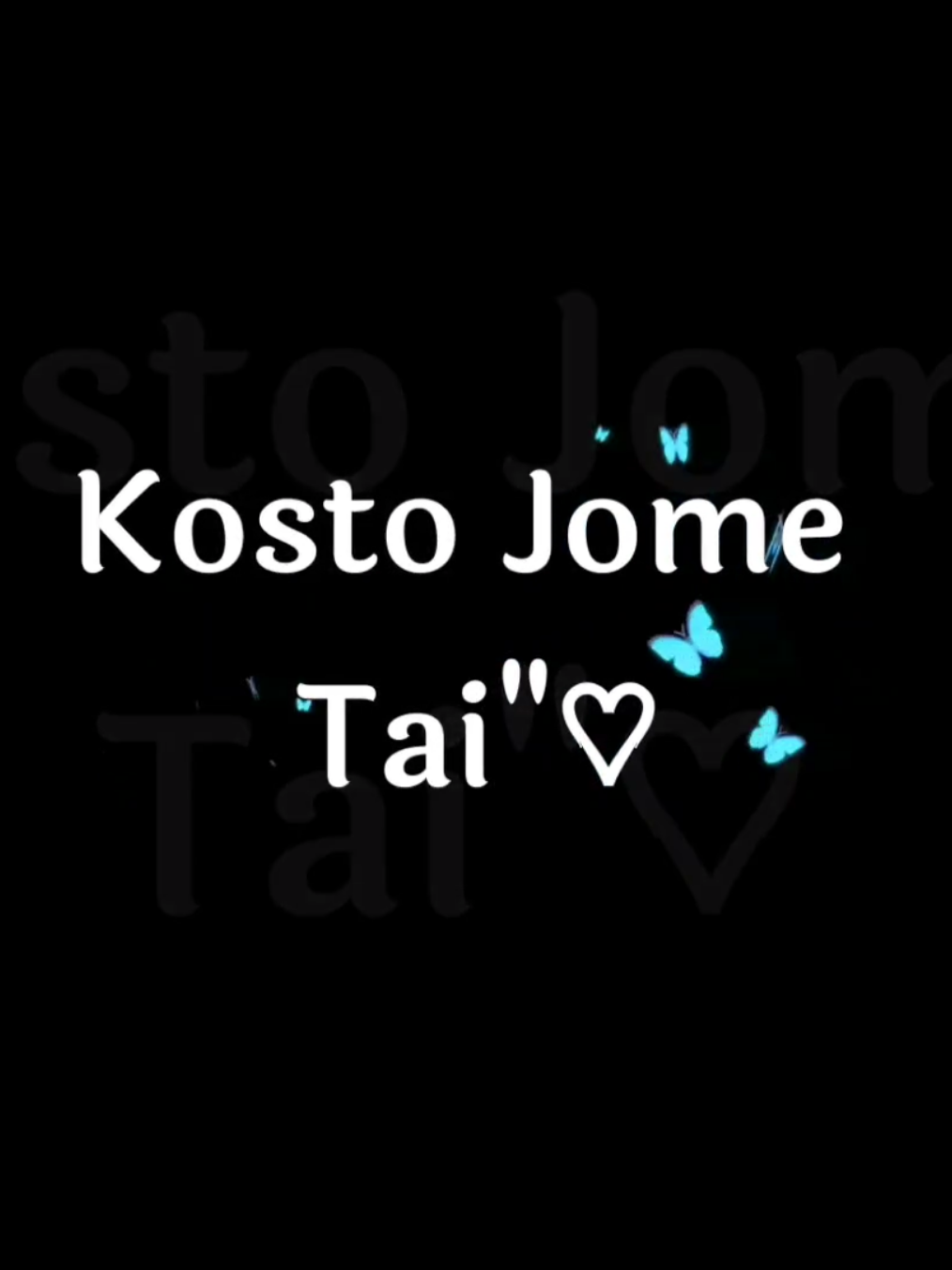 Tor Moto-to Noire Ami Kosto Jome Tai !