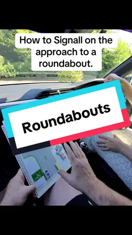 How to signal on the approach to a roundabout. #staypositive #roundabout #roundabouts #drivingtesttips #passmytest #drivinglessons #driving #passyourtest #fyp 