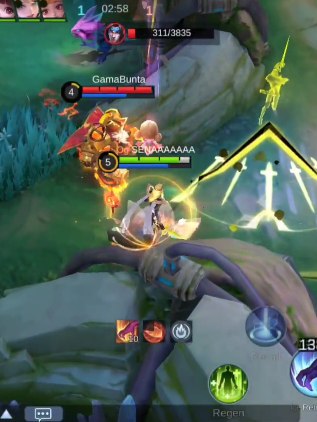 ngga pasheng jd harus on point #mlbb #lancelotmontage #lancelot #mobilelegends #letdown 