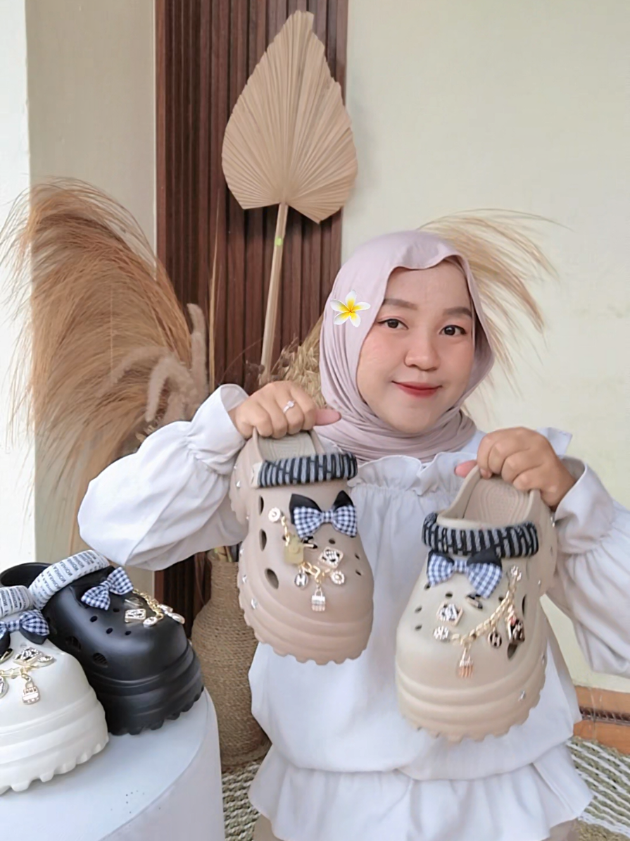 Sandal baim fujy clog tinggi 10 cm nihh secakep ini #sandalbaim #sandalbaimfujyclog 