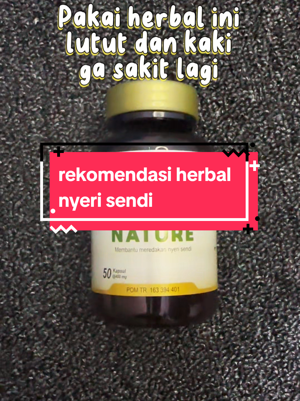 Rekomendasi herbal nyeri sendi . stenosifit#naturindo #nyerisendi #viral 
