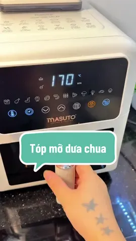 Làm tóp mỡ bằng nồi chiên không dầu chị em đã thử chưa #mesausoc #masuto #nckdMSkingMasuto #xh