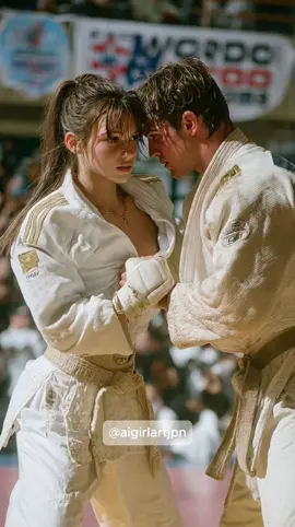 柔道激しい#aigirl #ai美女 #judo #beauty 