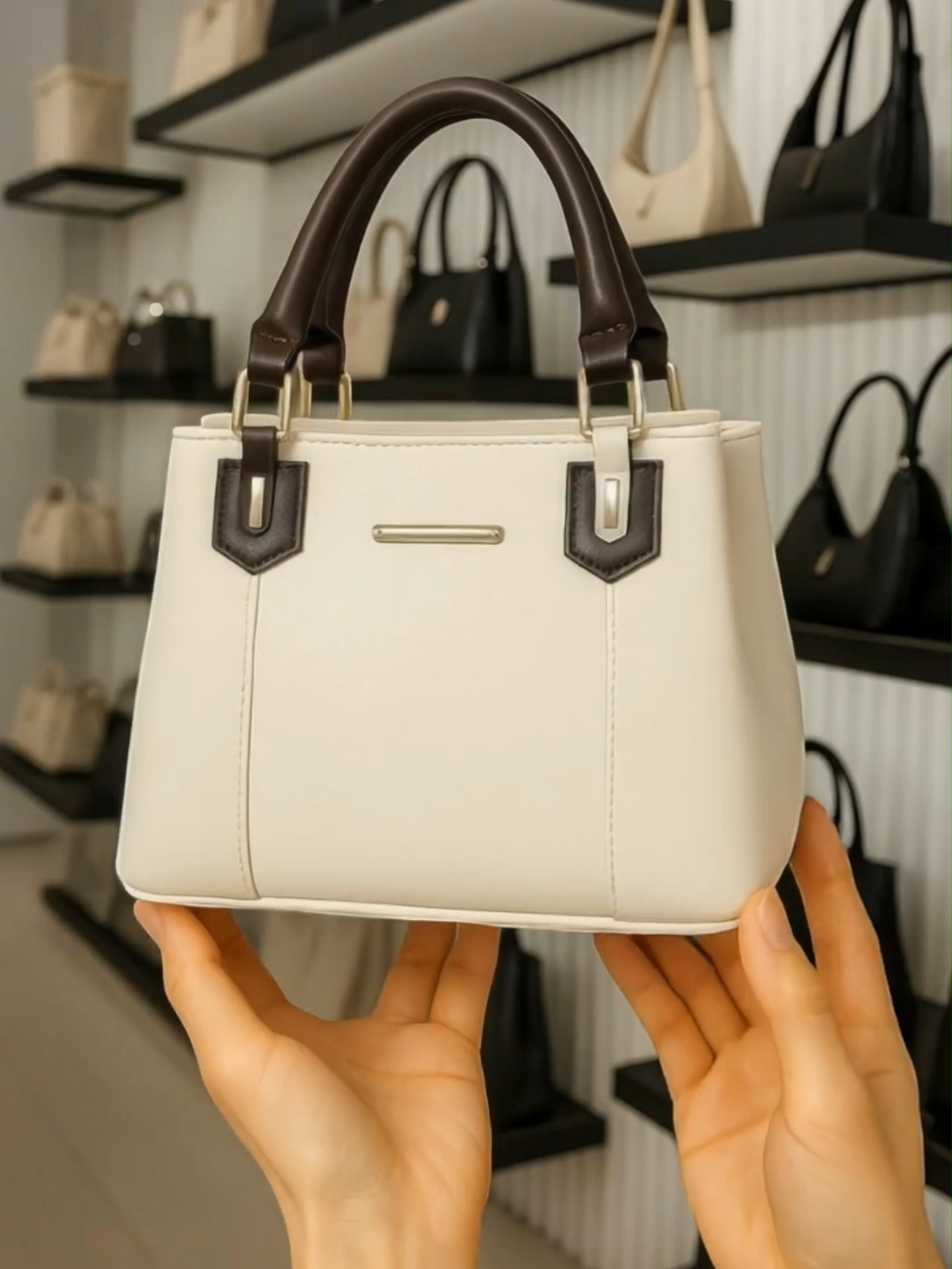 Tas cewek aesthetic elegan ini punya 2 ruang, jadi bisa bawa banyak tanpa ribet! Klik keranjang kuning dan tampil makin kece 👜💫 #TasCewekAestheticElegan #TasTanganWanita