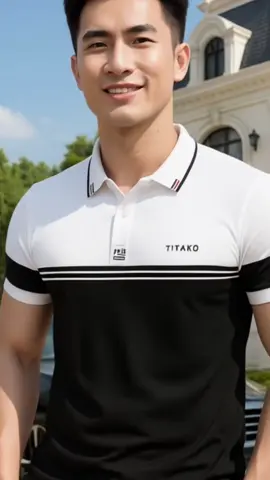 Áo polo TITAKO mẫu 5 sang trọng #xuhuongtiktok2025 #thoitrangnam #áopolonam #polonamcaocap #NinhHao 