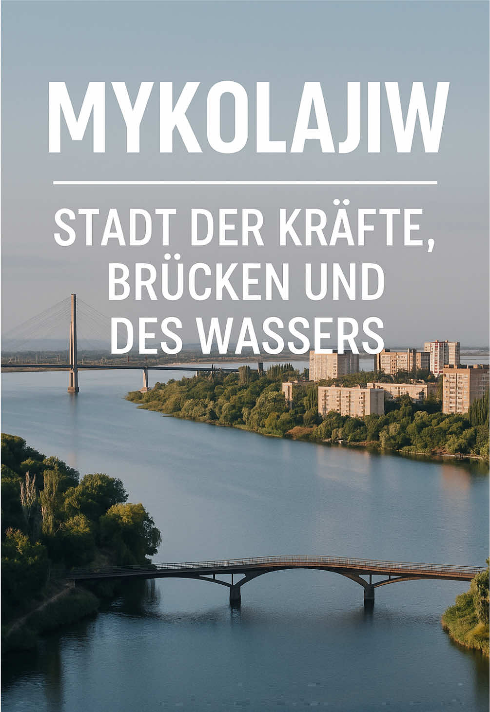 Mykolajiw – eine Stadt der Brücken, des Wassers und der unerschütterlichen Stärke. Hier fließen zwei Flüsse zusammen, Menschen erfinden sich neu und die Hoffnung wächst trotz allem. Lerne eine ukrainische Stadt kennen, die dich überraschen wird. ➡️ Mehr über die Ukraine auf unserem Kanal 🇺🇦 🎥 Folge für weitere Städte, Geschichten und echte Bilder! #Mykolajiw #UkraineEntdecken #StadtDerStärke #UkrainischeStädte #ReiseUkraine #UkrainischeSeele #Wasserstadt #Brückenstadt #UkrainischeKultur #UkrainischeWahrheit