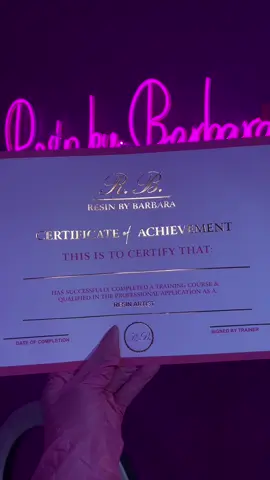 You know I love to go Extra 😚🧑‍🎓💅🏼  #certificate #resinclass  #resinbybarbara #smallbusinessowner #supportsmallbusiness #fypシ゚viral #foryoupage❤️❤️ #DIY #resinartistsoftiktok #resinartistinlagos #nigeriatiktok🇳🇬🇳🇬🇳🇬 