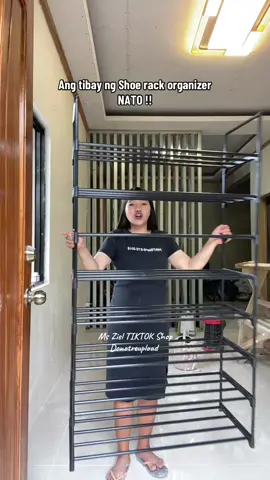 Ganda ng shoe rack organizer nato ante worth it yung pera mo dito#tiktokfinds #shoerackorganizer #shoerackorganizerstand 