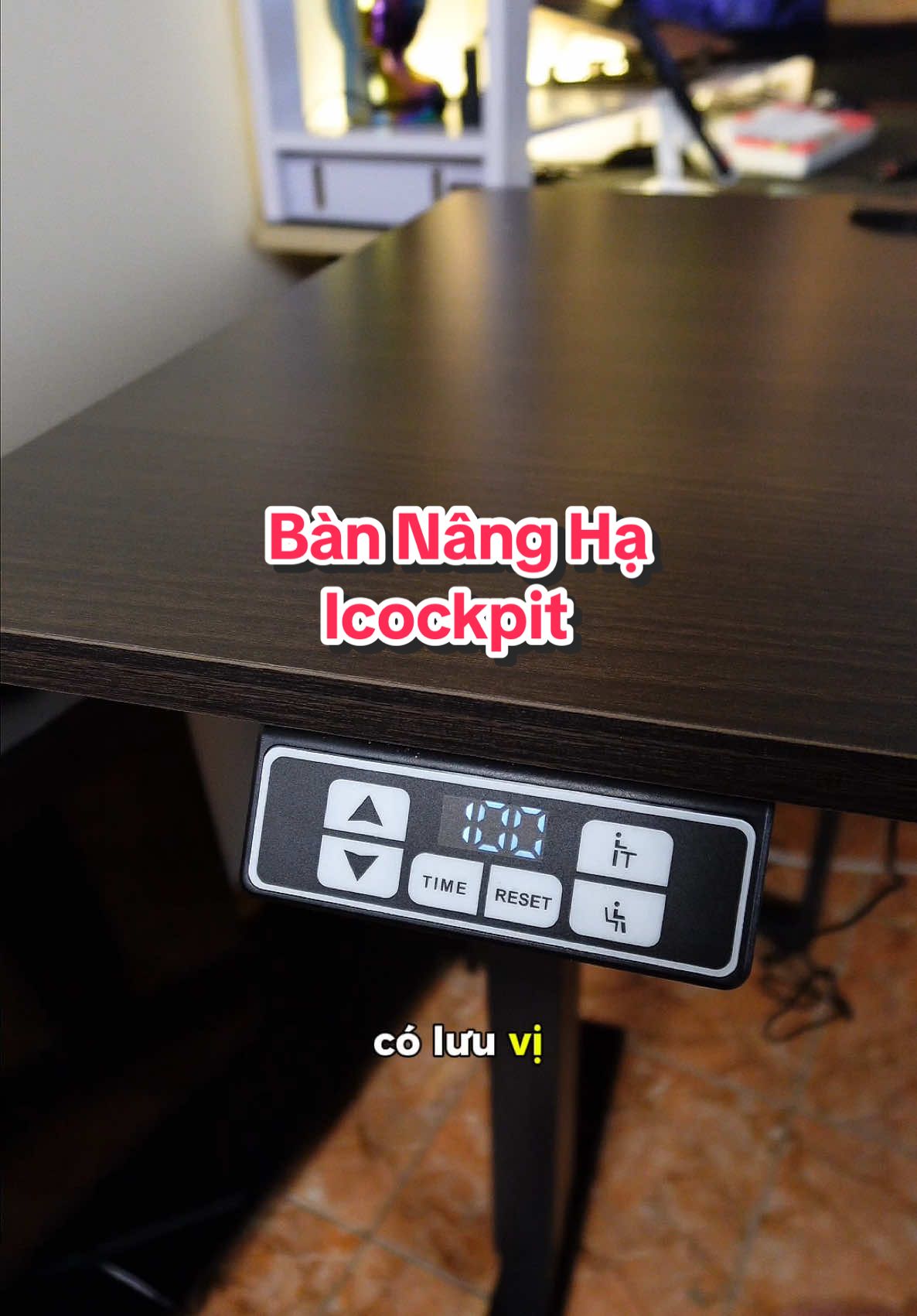 Bàn nâng hạ Icockpit 1460 rẻ mà xịn đét luôn #ongbobaconreview #LearnOnTikTok 