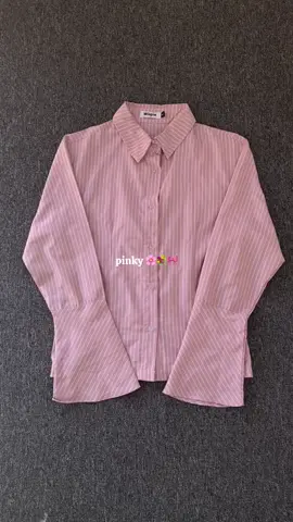 kemeja cantik dengan warna yg cantik 🎊 #kemejacantik #outfits #outfitinspo #outfitideas #kemejapink #fitted #wispie 
