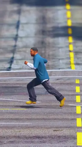 Franklin running😱 #virl #crowlergaing #gta5 #short 
