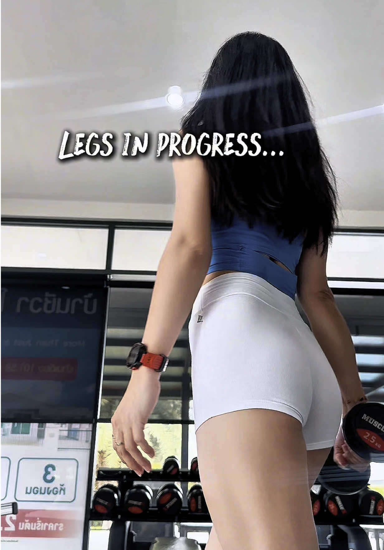 Squat like a queen 👑💪🔥 #ก้อยปั้นหุ่นแม่ก็แซ่บได้ #ผู้หญิงออกกําลังกาย 