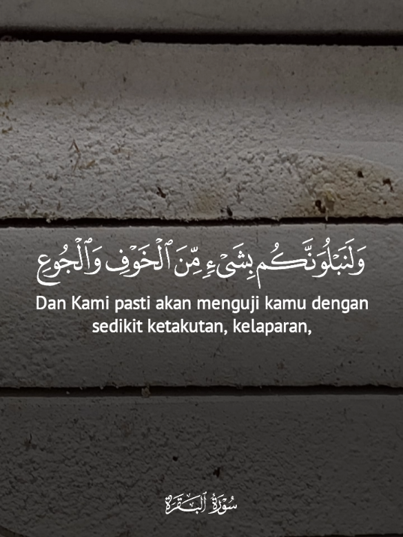 Kabar gembira bagi orang-orang yang sabar menghadapi ujian