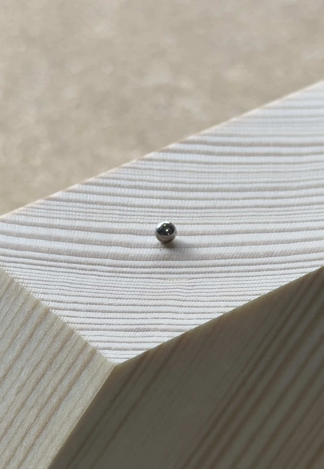 Perfect Dowel Joints with a Steel Ball #woodworking #DIY #wood #asmr #joint #joint 