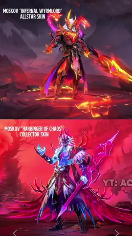 Moscov allstar vs. collector skin 🤯 #ml_nolimitz 