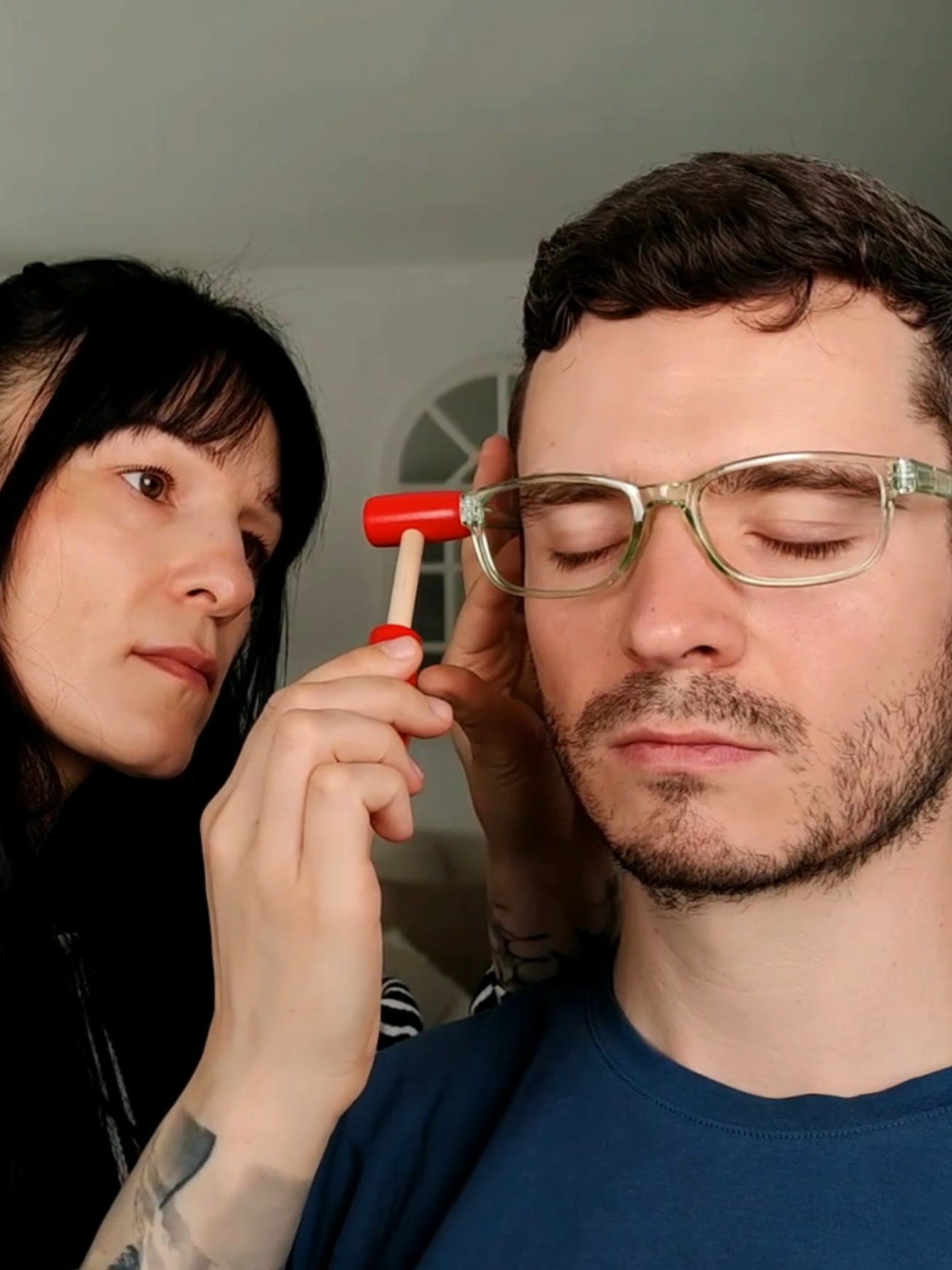 Let me fix your broken glasses #asmr #asmrvideo 
