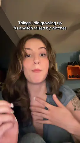 Things I did growing up as a witch raised by witches! #witch #witchtok #witchcraft 