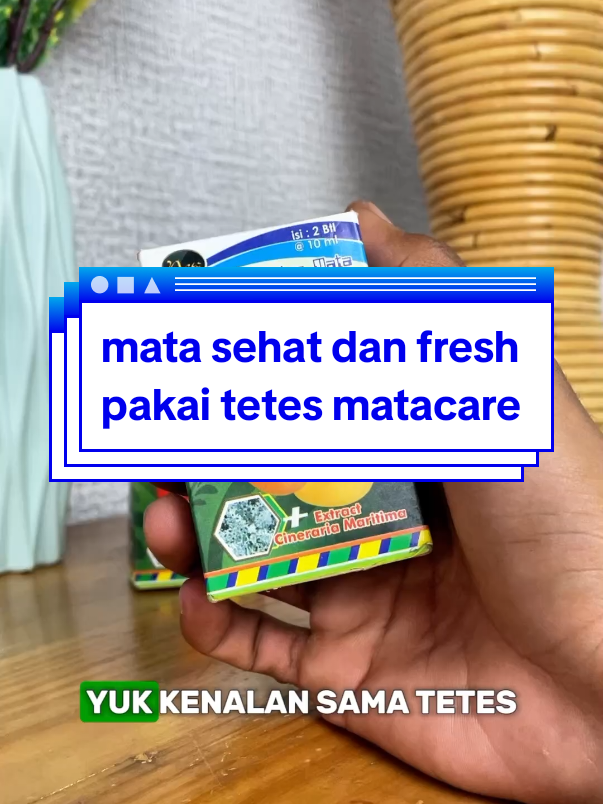 jaga kesehatan mata dengan Matacare #fyp #xybca #tetesmata #viral #tiktok #matacare #trending 