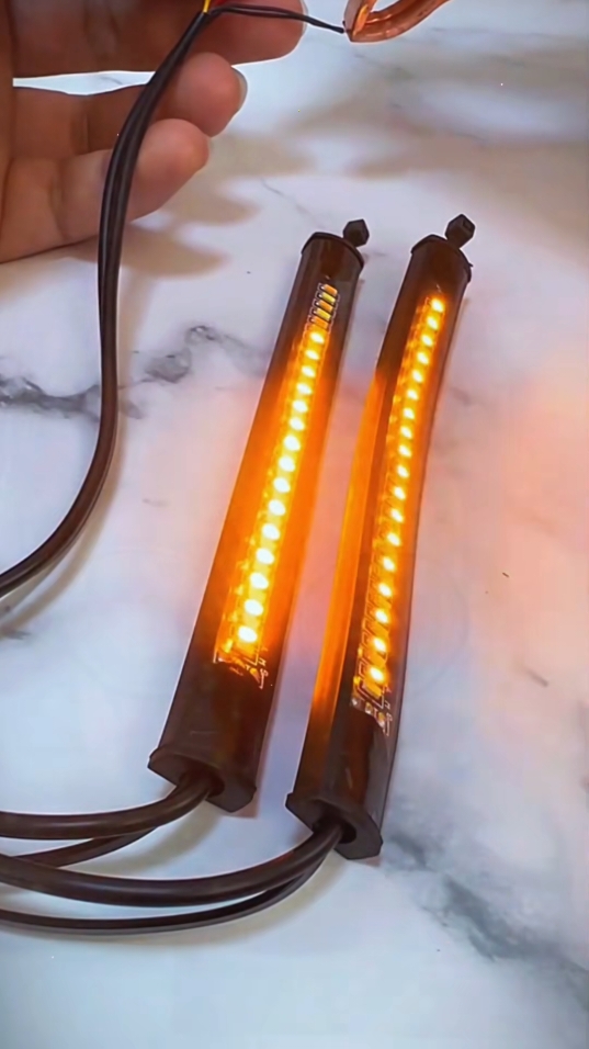 48 LED SMD Light Strip Motorcycle Rear Tail Brake LED30#LED Motorcycle streamer # Motorcycle flow Lamp # signal Light # turn signal #fyp #foryou #tiktokshop #goodthing 