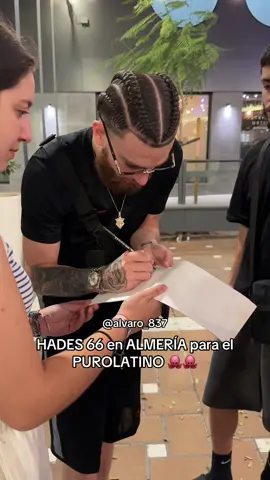 HADES 66 en ALMERÍA 🐙🐙. #hades66 #hades #puertorico #trap #cantante #almeria #purolatinofest 