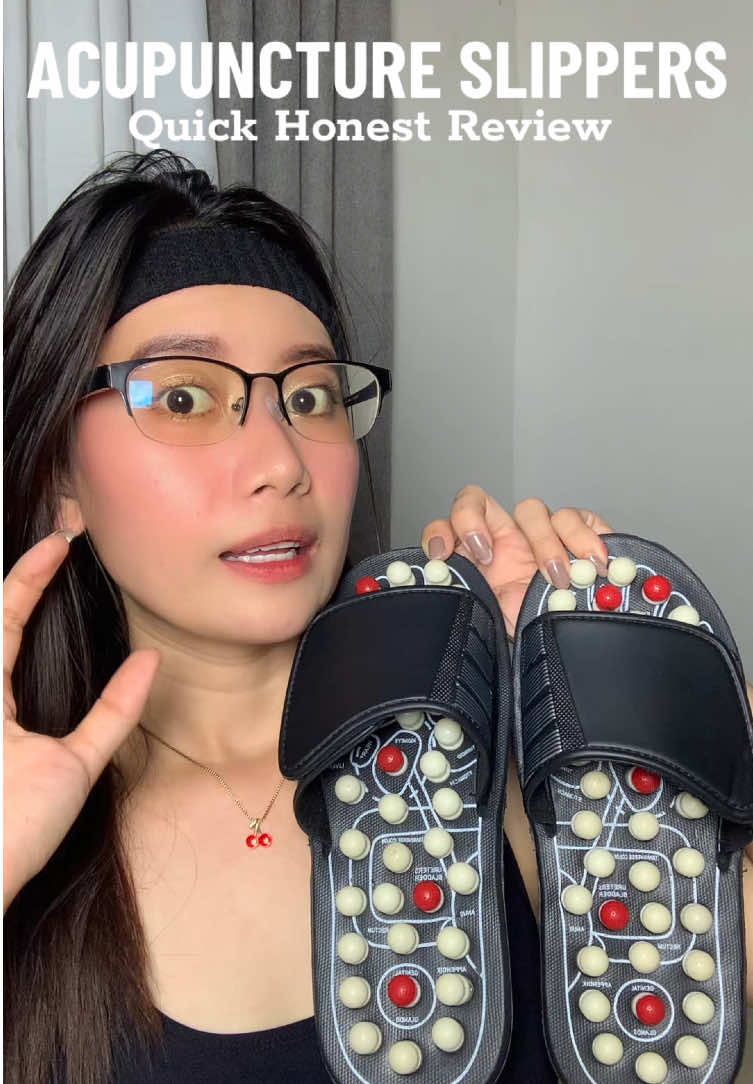 Quick Honest Review | Acupunture Slippers #acupunctureslippers #acupressureslippers #massageslippers #slippersmassager #reflexologymassage #footreflexology 