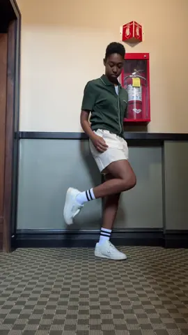 breakfast with mom- can never go wrong with a green and cream fit #mascfashion #mascfits #transmasc #OOTD 