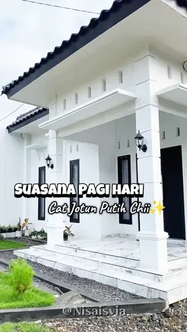 Pesona cat jotun membuat rumah makin aesthetic ✨ #catjotun #jotuneksterior #rumahminimalis #rumahaesthetic #rumahidaman #rumahklasik #rumahelegan #fyppppppppppppppppppppppp 