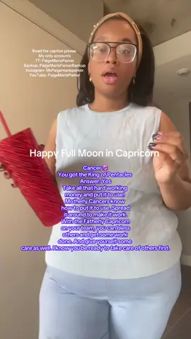 🌻Full Moon Tarot Reading🌻 Email in Bio Please, do NOT get scammed!! Please, Report and Block Fake Pages I will NEVER contact you with a message randomly. Main Page has 150k Followers Always seek Professional Health, Legal, Financial Advice. Tarot does NOT control your Life. You’re still very much in control of your life and own actions. Readings are for confirmation and guidance spiritually. 🌻 #cancerzodiac #fullmoon