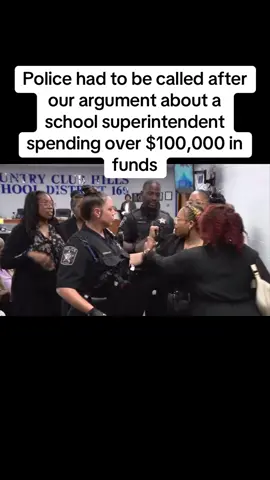 🚨 SHOCKING NEWS! Country Club Hills School District 160 is under fire! While our kids lose programs, Superintendent Meighan's credit card bills show HUNDREDS OF THOUSANDS spent on luxury hotels, fancy restaurants, and private cars. The recent school board meeting was EXPLOSIVE, with police having to step in! This is beyond egregious. Our tax dollars deserve better! #fypシ  #school #illinois 
