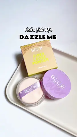 Phấn phủ kiềm dầu, mịn da nhà Dazzle Me ✨ #janeereview #makeup #dazzleme #phanphu #phanphukiemdau #fyb #xh  