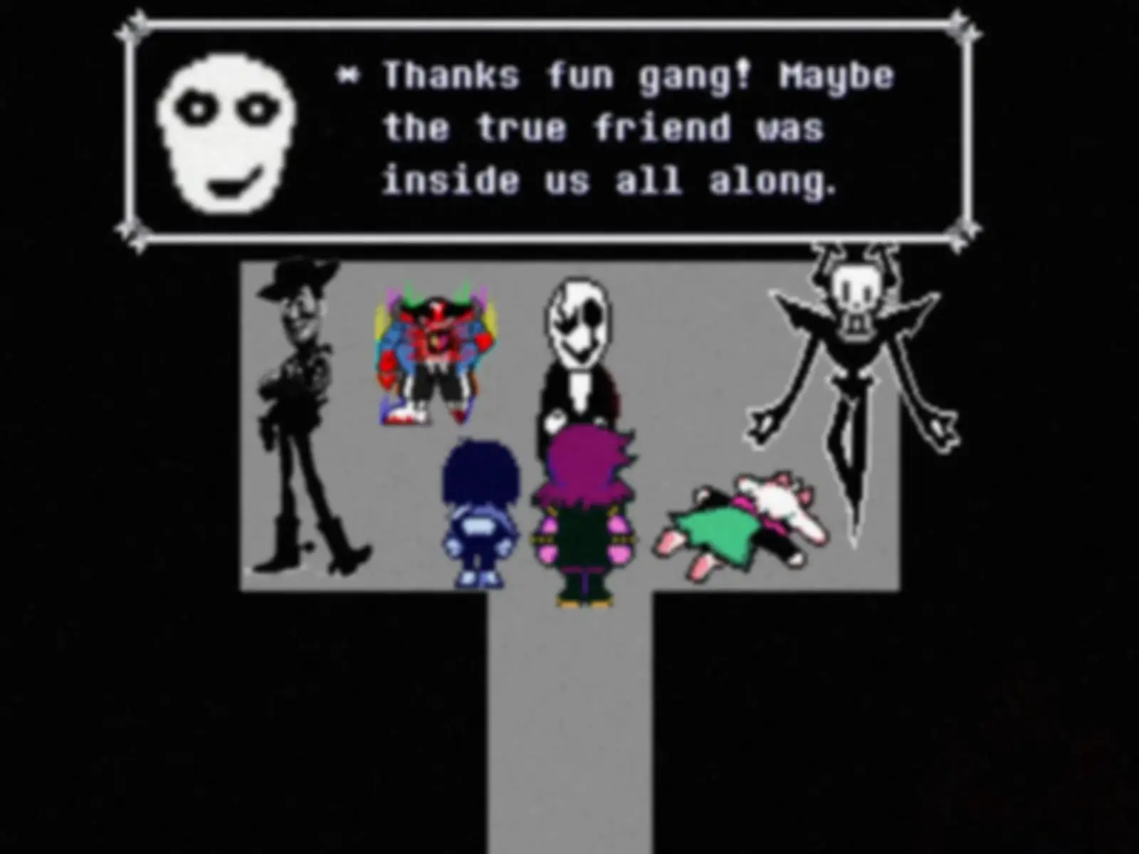 #deltarune #roaringknight #chapter3 #chapter4 #knight #papyrus #undertale #gaster #ralsei #susie #friendinsideme 