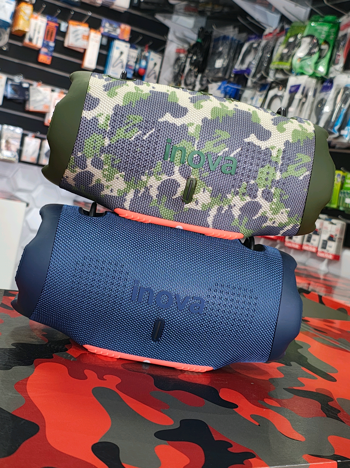 🔊 Caixa de som Inova - 50W Bluetooth, leitor para cartão de memória, entrada USB APENAS R$ 249,90 . . . . . #play7 #games #eletronicos #caixadesom #musicas #music #inova 