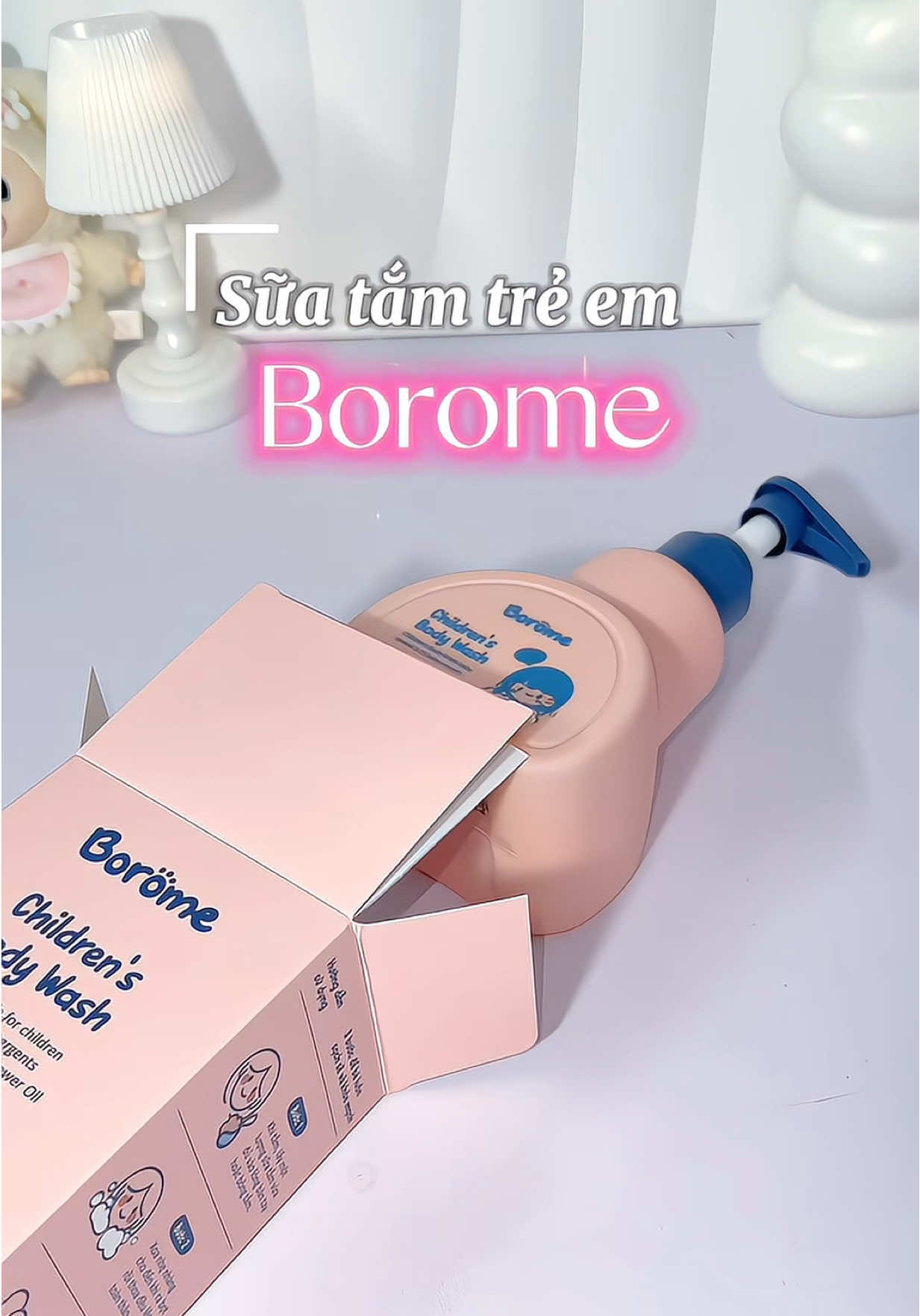 Thơm mùi hoa cúc dễ chịu lémmm #baby #suatam #borome #boromevietnam #mebimsuachamcon 