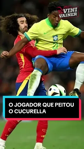 O jogador que peitou o Cucurella #cucurella #endrick #TikTokEsportes 
