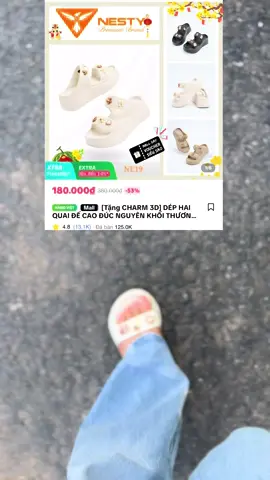 Dép su đúc nguyên khối mềm nhẹ êm chân nên săn sale tháng 7 nhé