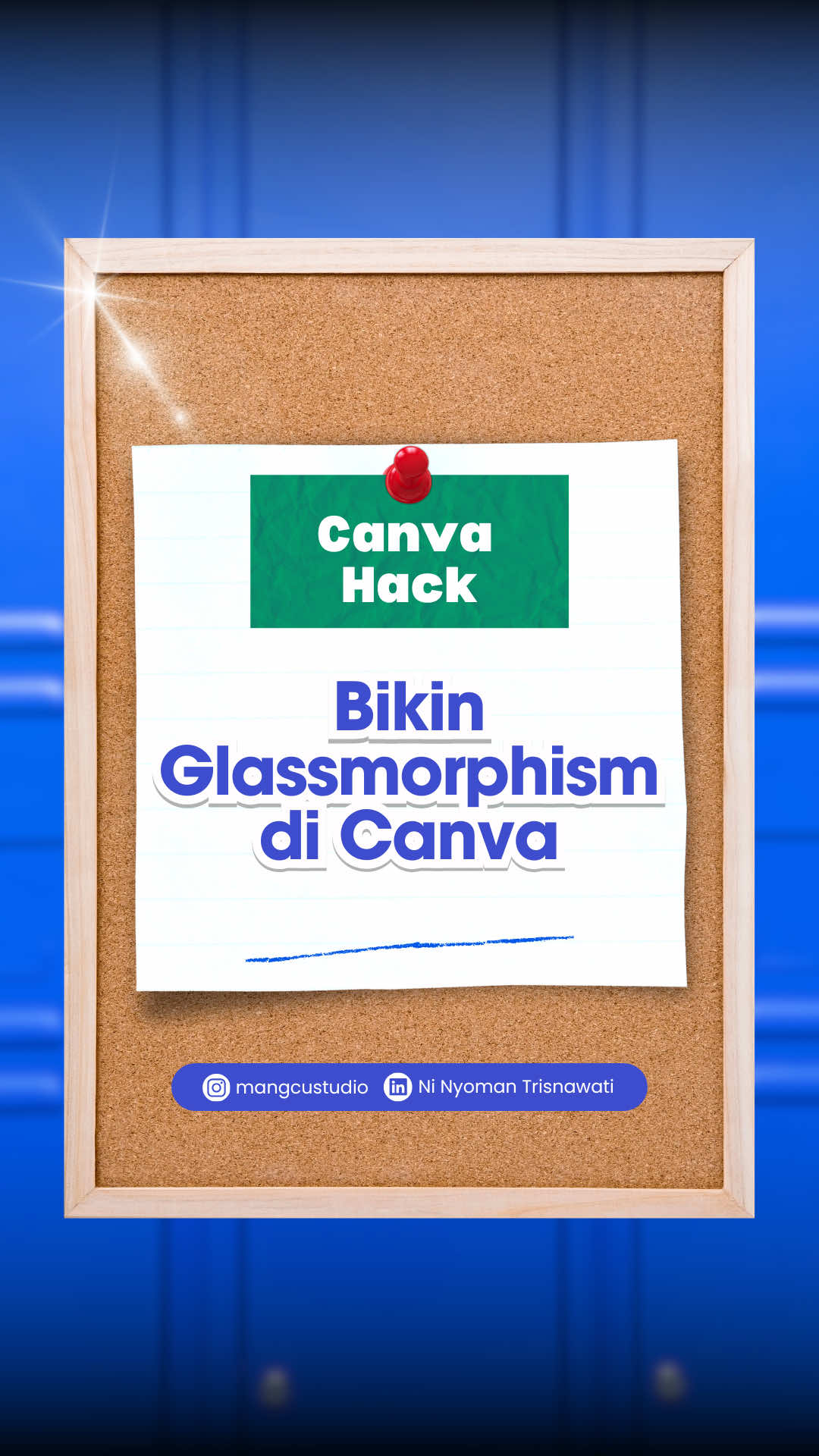 Create a sleek Glassmorphism effect in Canva — super easy! 🧊✨ Just drag, drop, play with opacity, and boom — your design looks instantly aesthetic! Perfect for social posts, posters, stories, or even your portfolio. Want more Canva tricks? Comment YES below! ⬇ 🔖 Save this for your next project! #glassmorphism #designtips #contentcreation #canvamagic #explorepage #creativecontent #canva #canvatutorial #canvadesign #designhacks #contenttips #fyp #foryou #tiktokdesign #contentinspiration #aestheticdesign #canvatricks #graphicdesign #tiktokhacks #reelsindonesia #viraldesign #canvaideas 