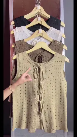 Outer Rompi Vest Raju Premium Atasan Wanita Variasi Tali Pita Panjang #outer #vest #indonesia #stokterbatas #fyp 