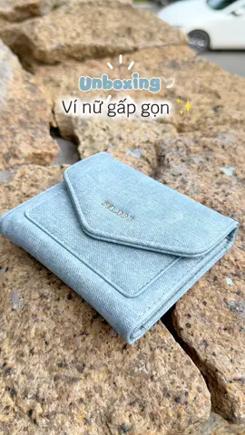 muốn xách đi chợ luôn quá ✨ #xuhuong#unboxing#reviewlamdep#vi#bopdungtien#vidungtien#wallet #cute