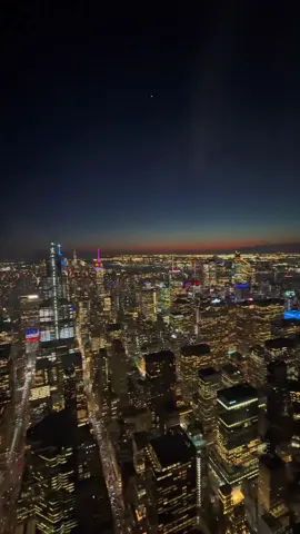 The city after sundown #nyc #fyp #sunset 