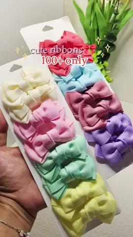 cute assorted colors ribbon for kids babies🎀🛒  #ribbonforkids #cuteribbon #ribbon 