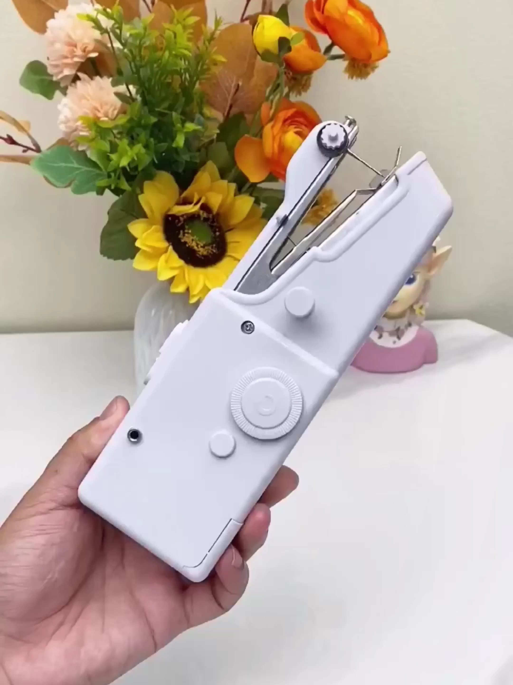Portable mini silai machine #silaimachine #minisewingmachine #portablesewingmachine #gadget #fyp