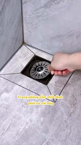 Dùng cái này ko lo bị tóc làm tắc cống #fyp #giadungtienich 