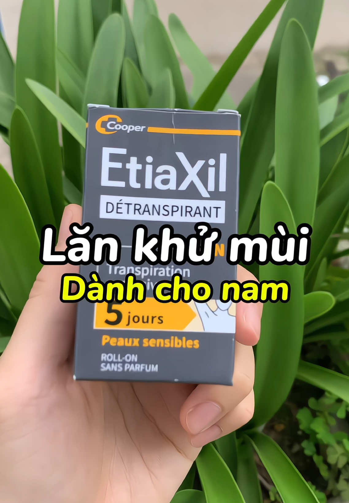 Lăn khử mùi dành cho nam Etiaxil #lankhumui #lankhumuietiaxil 