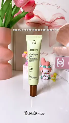 Pakai sunscreen tuh bukan opsi, tapi kebutuhan! Apalagi amura sunscreen ini teksturnya ringan dan nyaman dipake sehari2 😍✨ #amura #amuraskincare #noskipsunscreen #sunscreenwajib #skincareroutine #glowingtanparibet 
