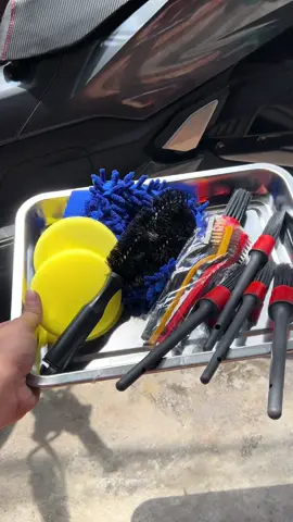 12 Pcs Cleaning set for only 99!  #pcx160 #cleaningtiktok #cleaningtool #fypage #cleaningset #honda 